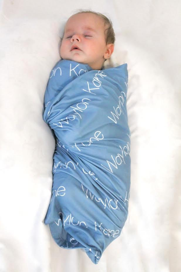 Personalized Swaddle/Blanket | Pre-Order Only