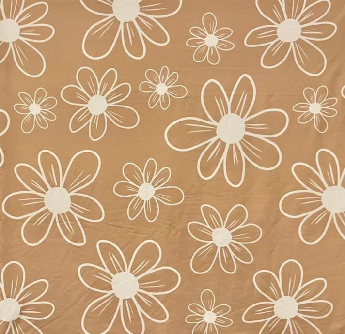 Boho Daisies | Fleece Blanket