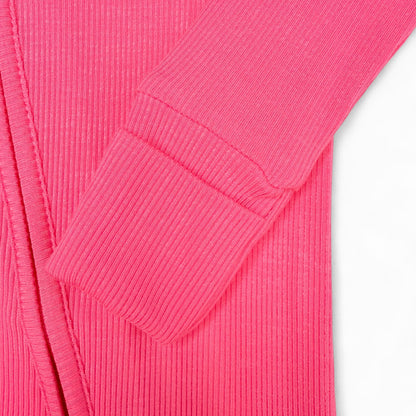Marlee | Solid Ribbed Zippy