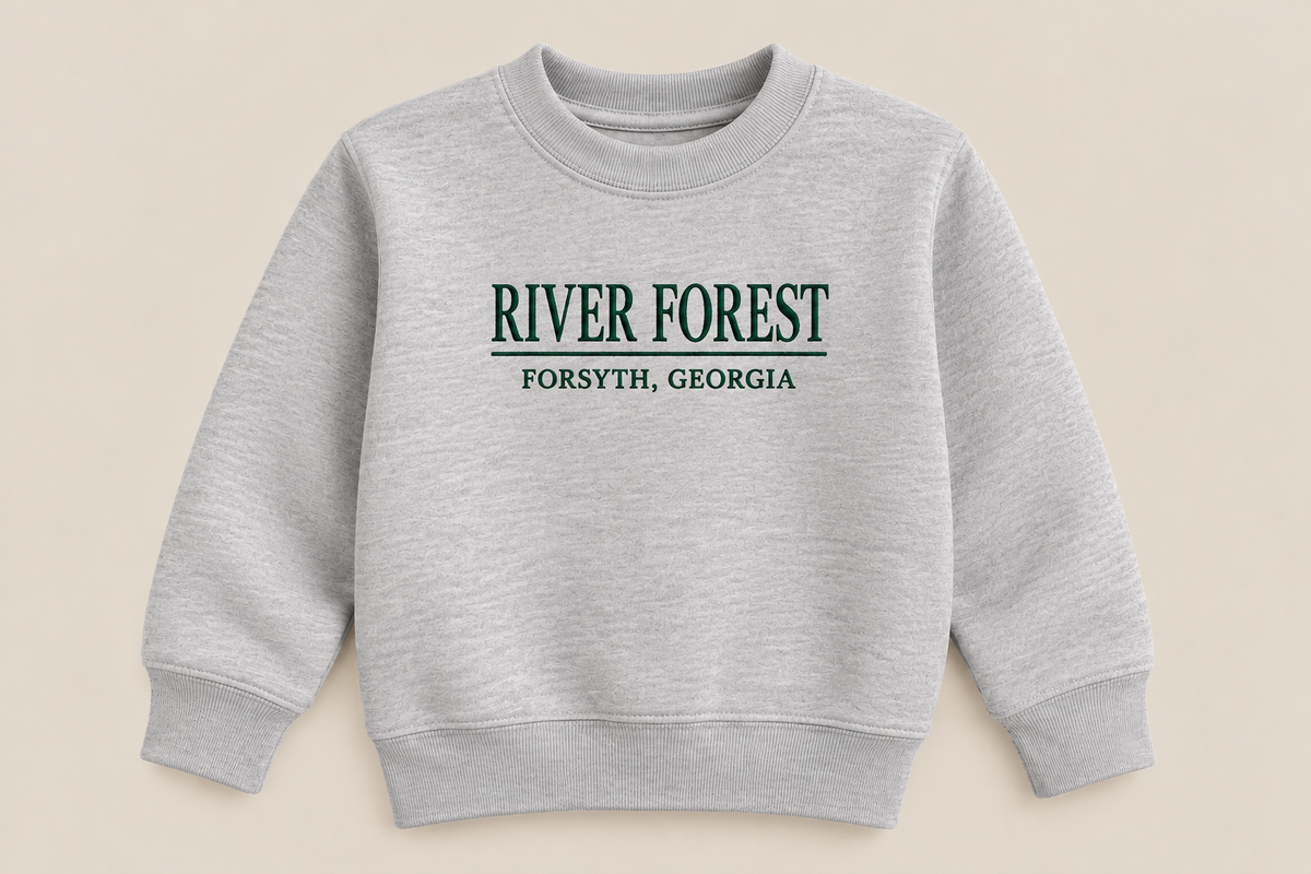Toddler River Forest Crewneck