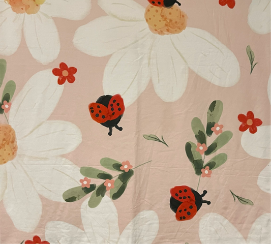 Ladybug Jane| Fleece Blanket