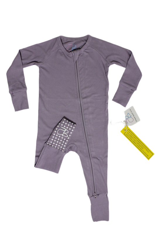 Anniston | Solid Ribbed Zippy