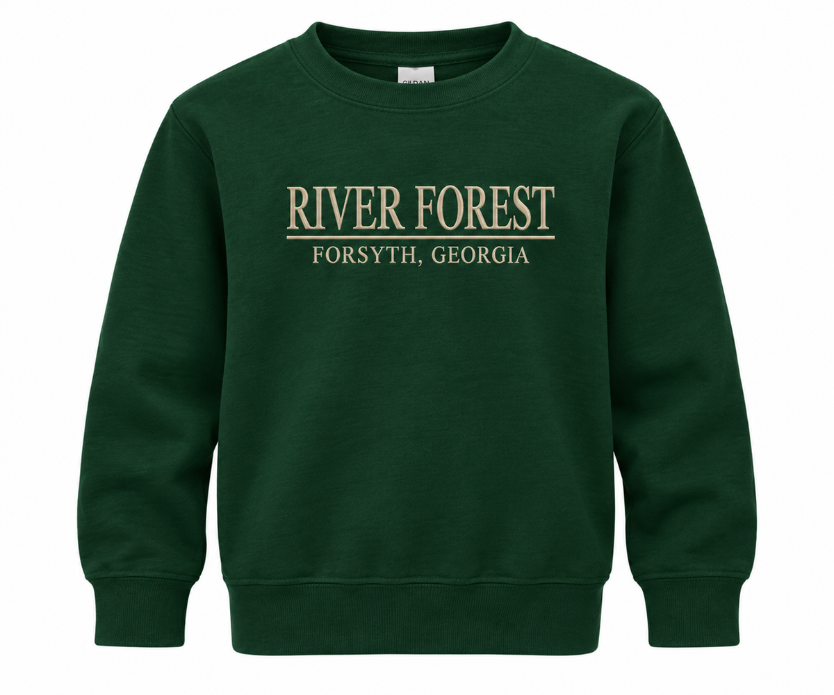 Youth River Forest Crew Neck Sweatshirt