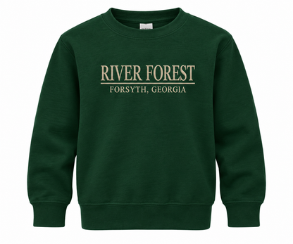 Youth River Forest Crew Neck Sweatshirt