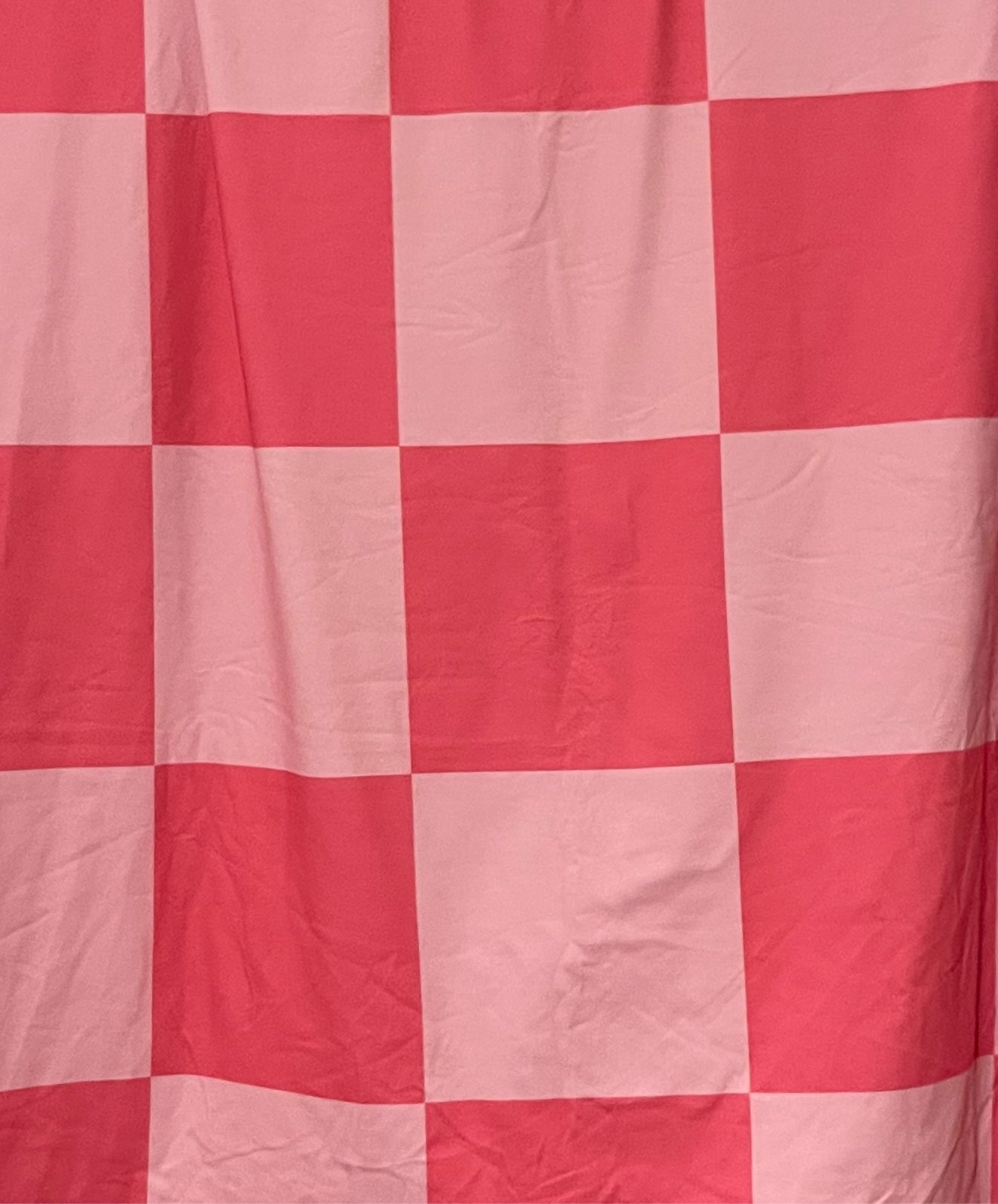 Bubblegum Pink Check| Fleece Blanket