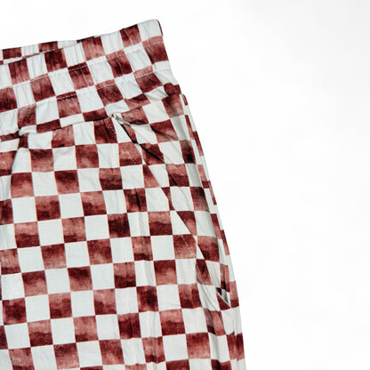 Santa's Checkerboard | Women Pajamas Set