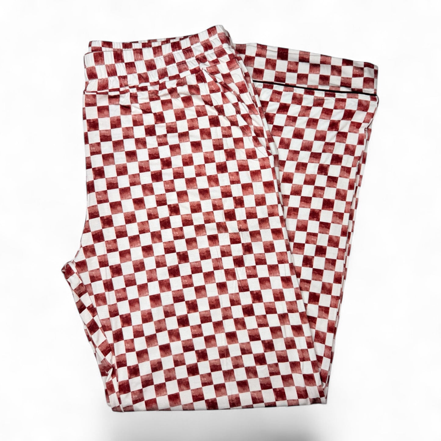 Santa's Checkerboard | Women Pajamas Set